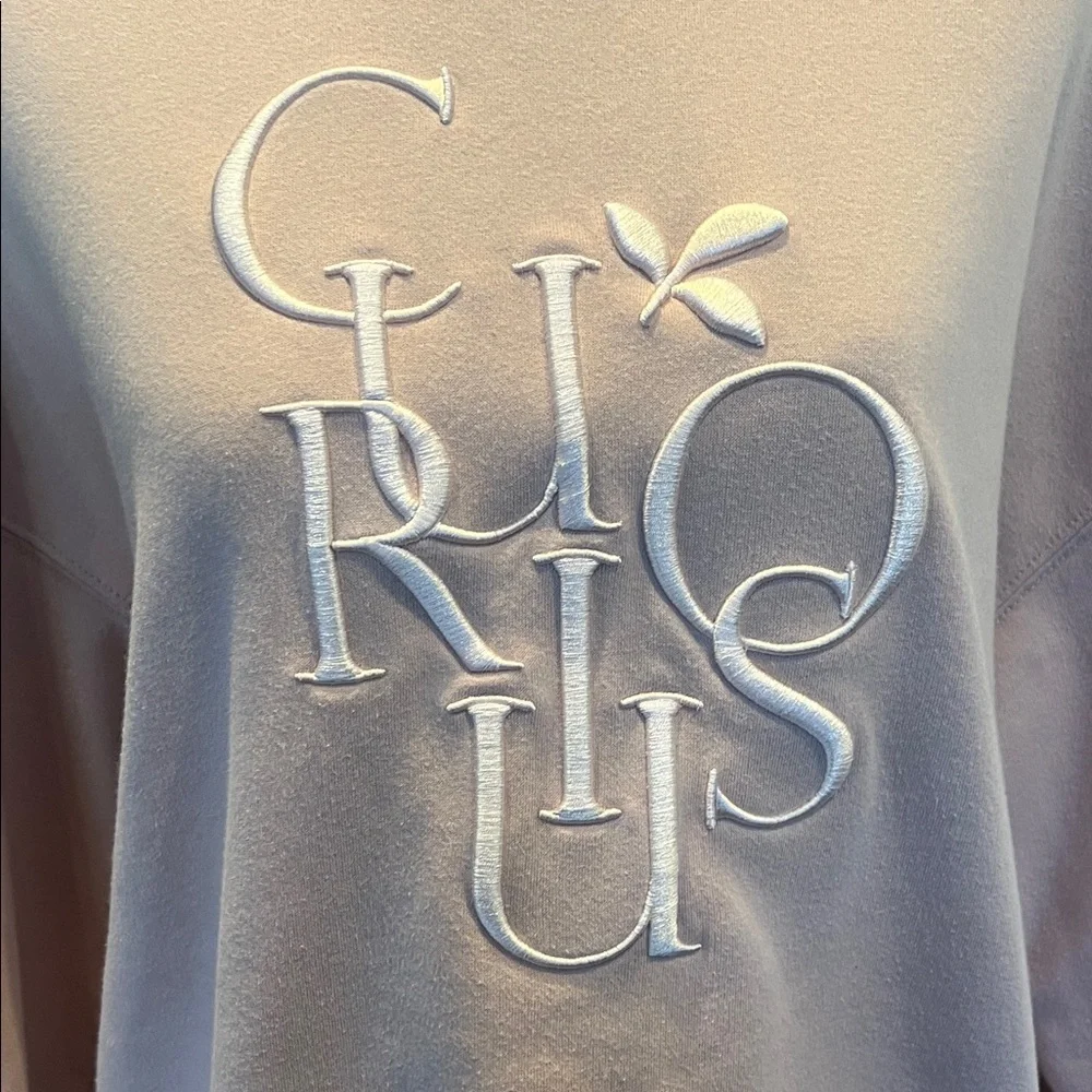 Divided Light Pink CURIOUS Sweatshirt S - Picture 7 of 7